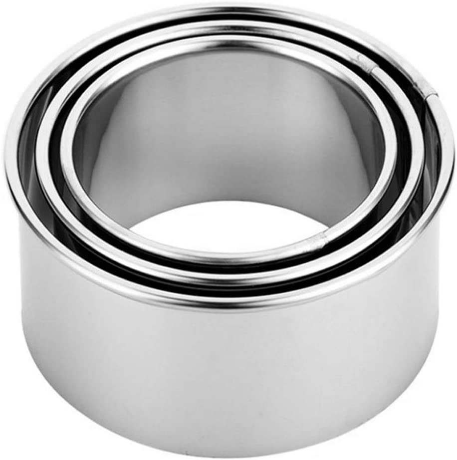 Stainless Steel 3-Piece Cookie Cutter Set – Durable & Dishwasher Safe gallery