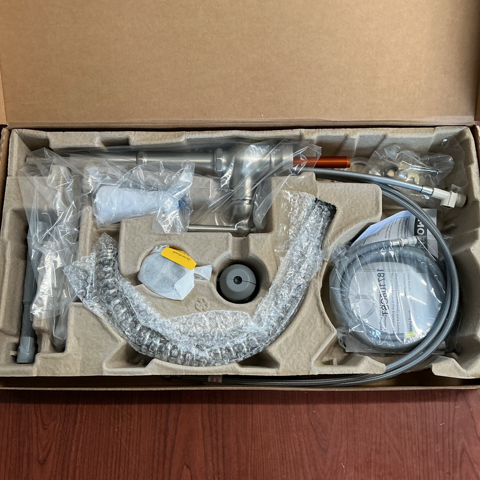 NEW Moen S72103SRS Paterson Spring Pulldown Kitchen Faucet Stainless B22 gallery