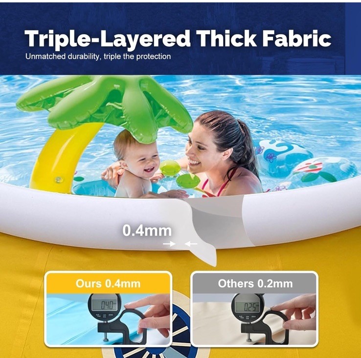 3D elephant Spray Pool 10ft x 30in Inflatable Swimming Spray Pool gallery