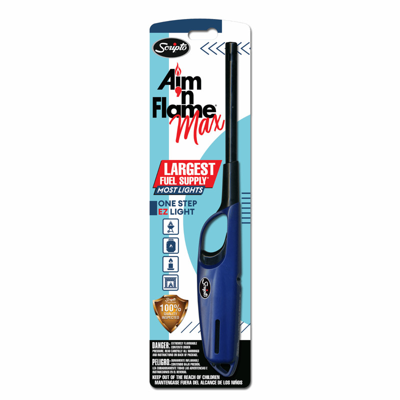 Scripto AIM 'N Flame Multi-Purpose Utility Lighter Random Color 12-lighters gallery