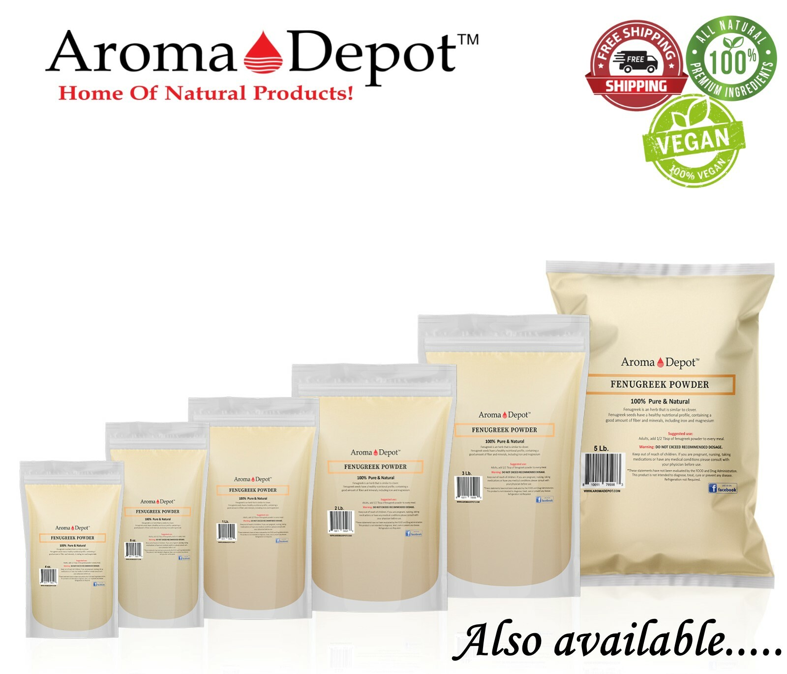 Fenugreek Seed Powder Trigonella foenum-graecum (Methi) Seed 100% Raw Bulk gallery
