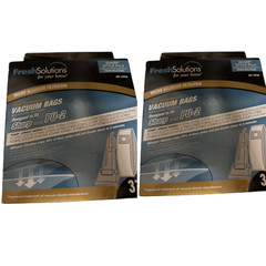 2 Pack Fresh Solutions Sharp Style PU-2 Vacuum Bags 3 Count Micro Allergen