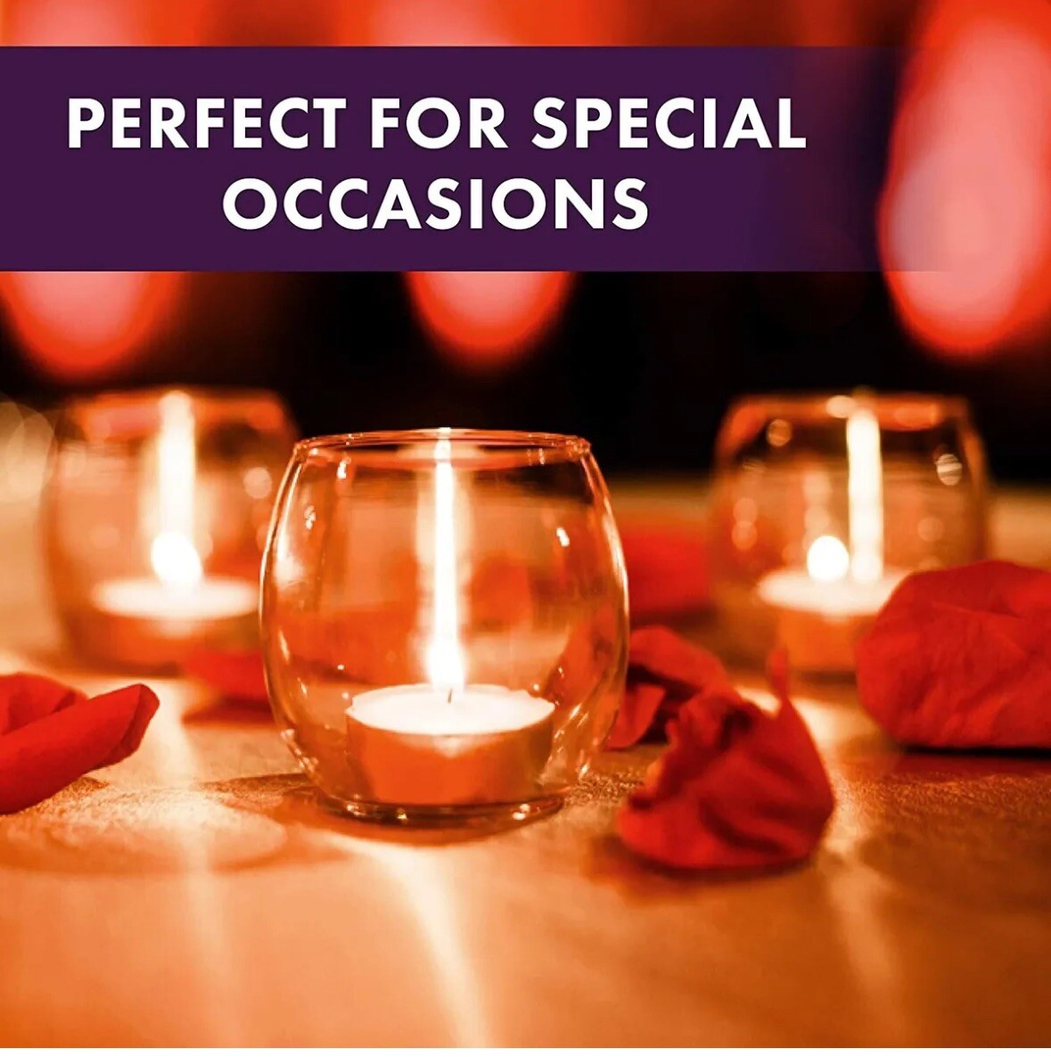 200 PCs new Tea Light Candles Bulk Pack 2.5 hours Burn White Unscented 4×50pcs gallery