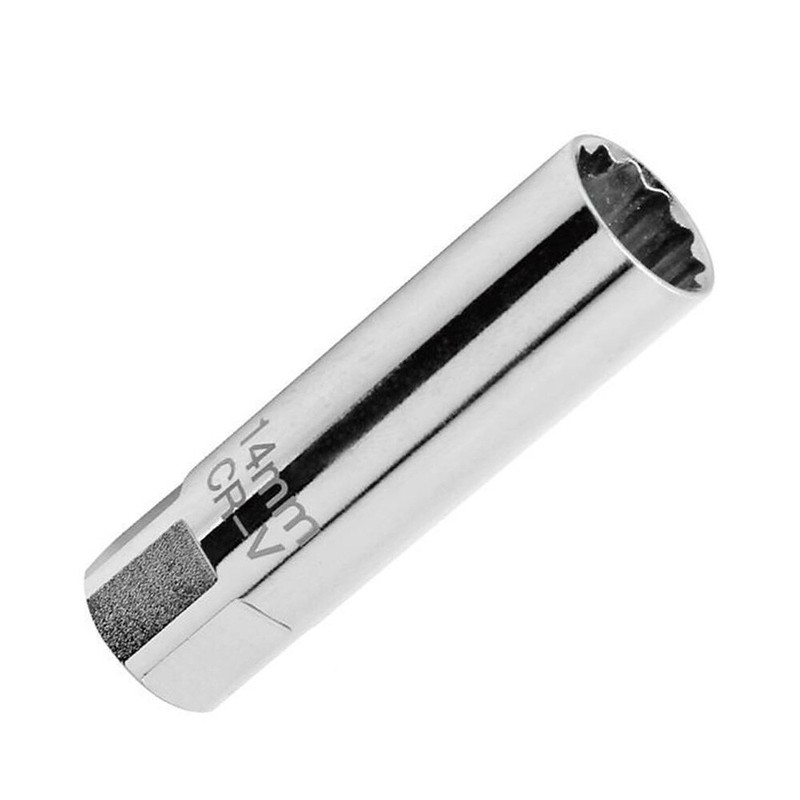 12 Point 14mm/16mm Spark Plug Socket Deep Thin Wall Removal 3/8" Drive Auto Car gallery