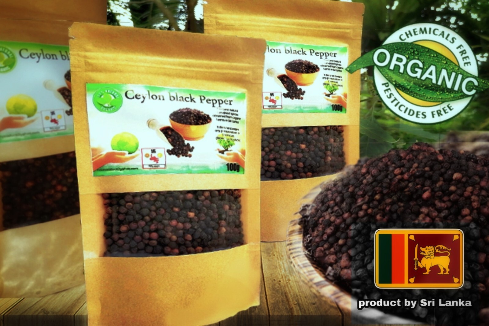 Ceylon black pepper 0 Organic Natural and High quality Sri Lanka gallery
