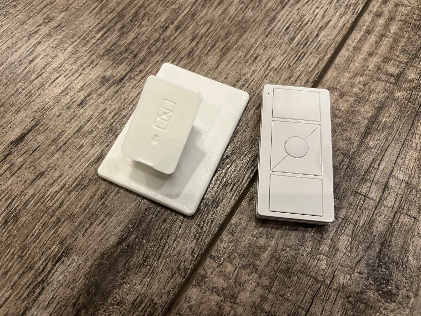 Remote Stand for Lutron Caseta Pico Remote - Single Pedestal - White gallery