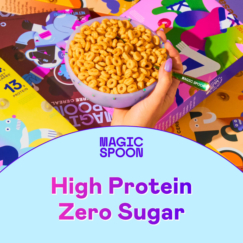 Magic Spoon Peanut Butter Grain-Free Breakfast Cereal, 7 OzBox 3 PACK Free Ship gallery