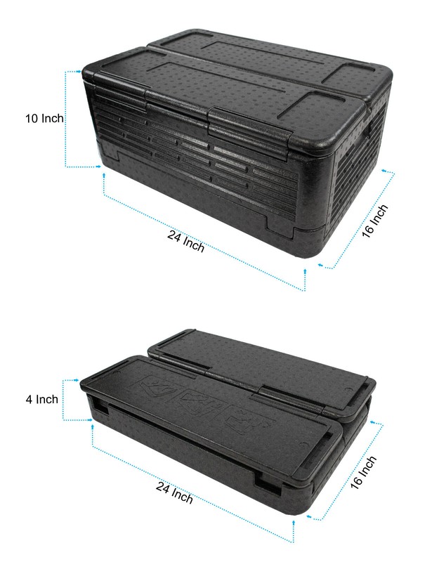 Cooling Chilling Collapsible Cooler Chest Box Insulated Foldable Portable XLarge gallery