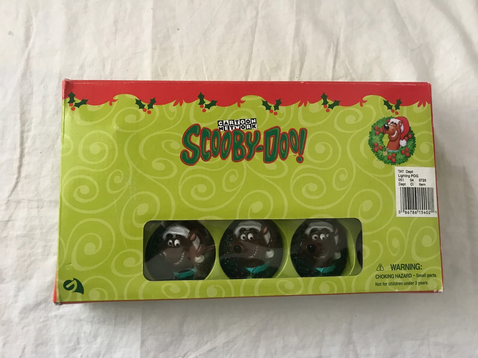 Scooby Doo Light Set 10 Count Gemmy 2001 Cartoon Network Holiday String Lights gallery