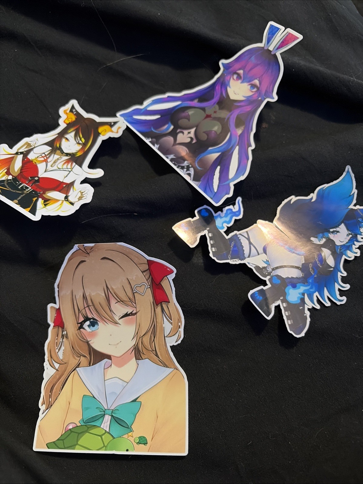 Vinyl Sticker Set 2 Spite Cottontail Glossy Finish High Quality Vtuber New Neuro gallery