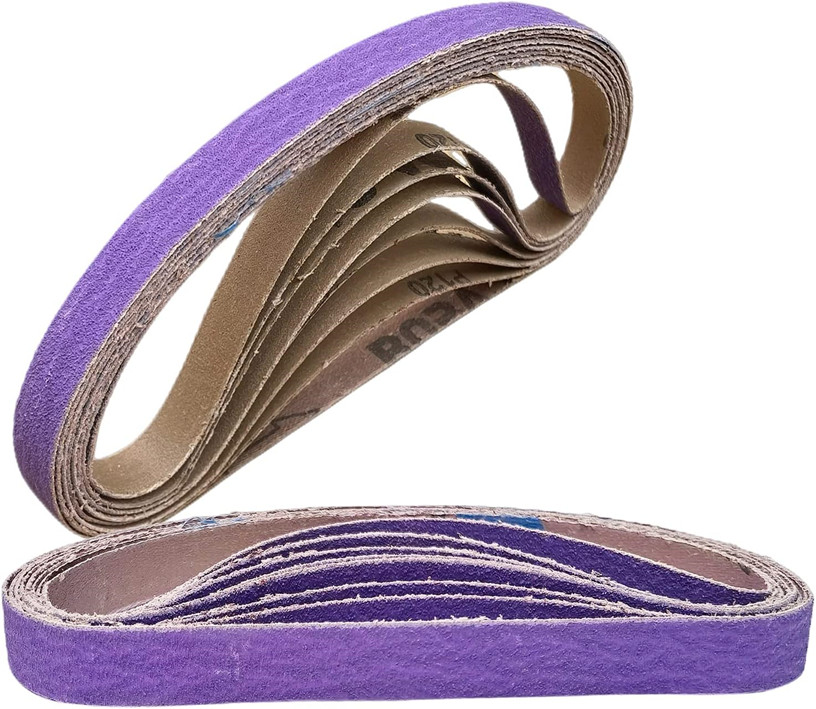 SATC 20 PACK 1/2" x 18" File Sanding Belt 40 Grit Sander Belts for Woodworking gallery