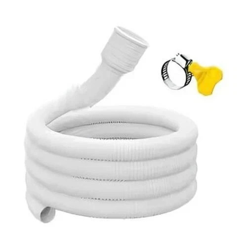 1M White Drain Hose Pipe Inlet Extension Tube for Washing Machine & Faucet** gallery