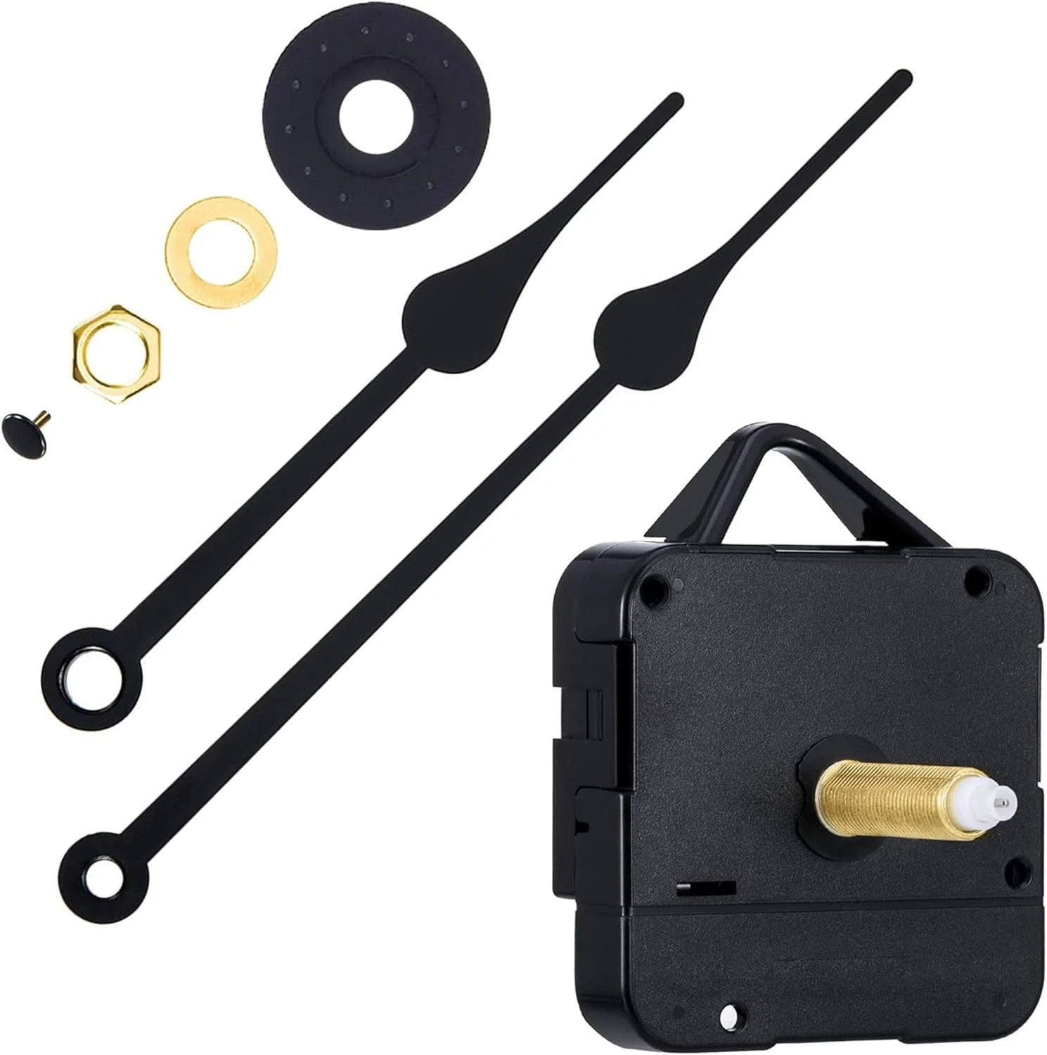 Long Shaft Clock Movement, 4/5 Inch Maximum Dial Thickness, 1-1/5 Inch Total Sha gallery