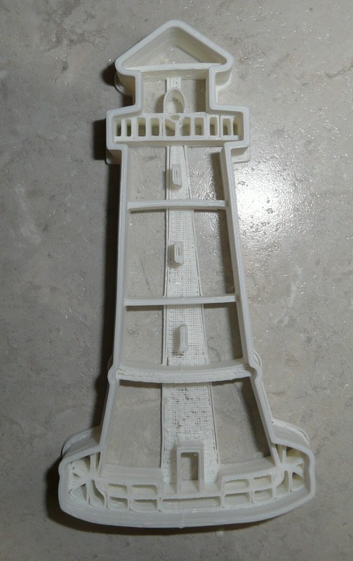 LIGHTHOUSE LIGHT HOUSE TOWER BUILDING STRUCTURE BEACON COOKIE CUTTER USA PR2602 gallery