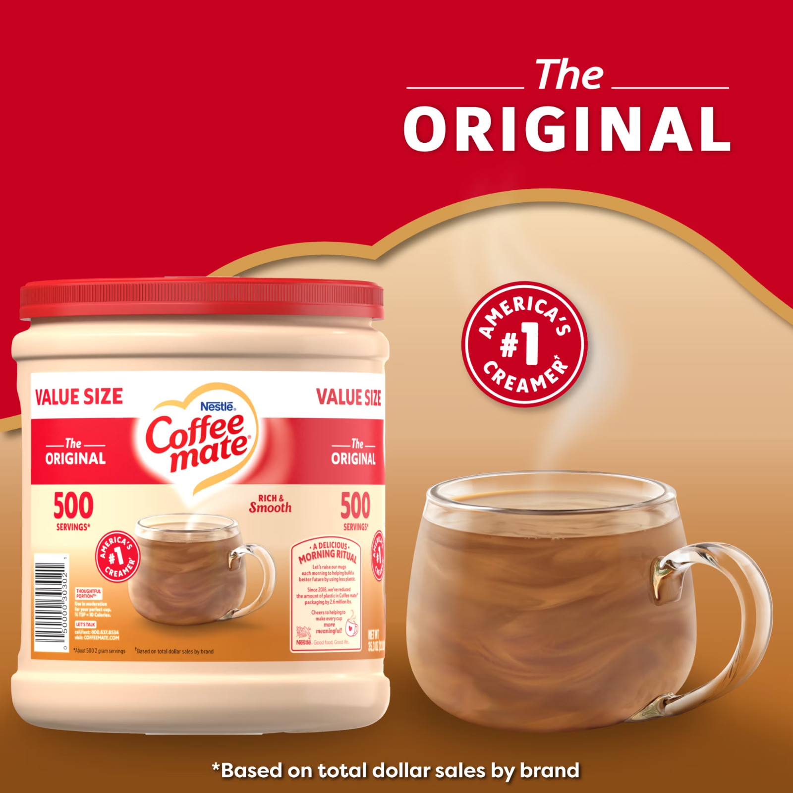 Coffee mate Original Powder Coffee Creamer, 35.3 oz-Free Shipping gallery