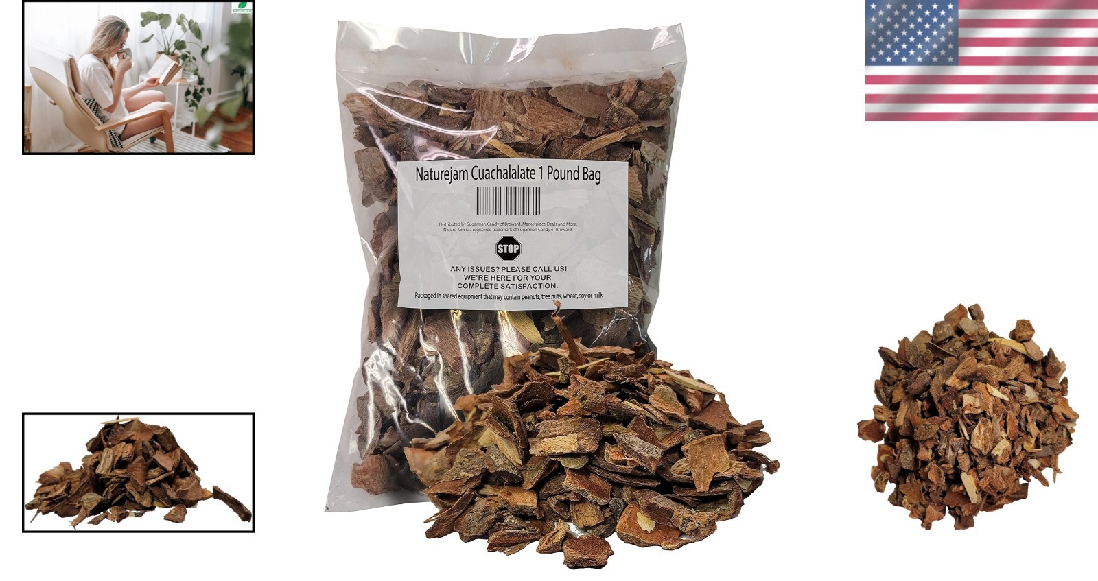 Cuachalalate 1lb Bag - Natural Digestive Support gallery