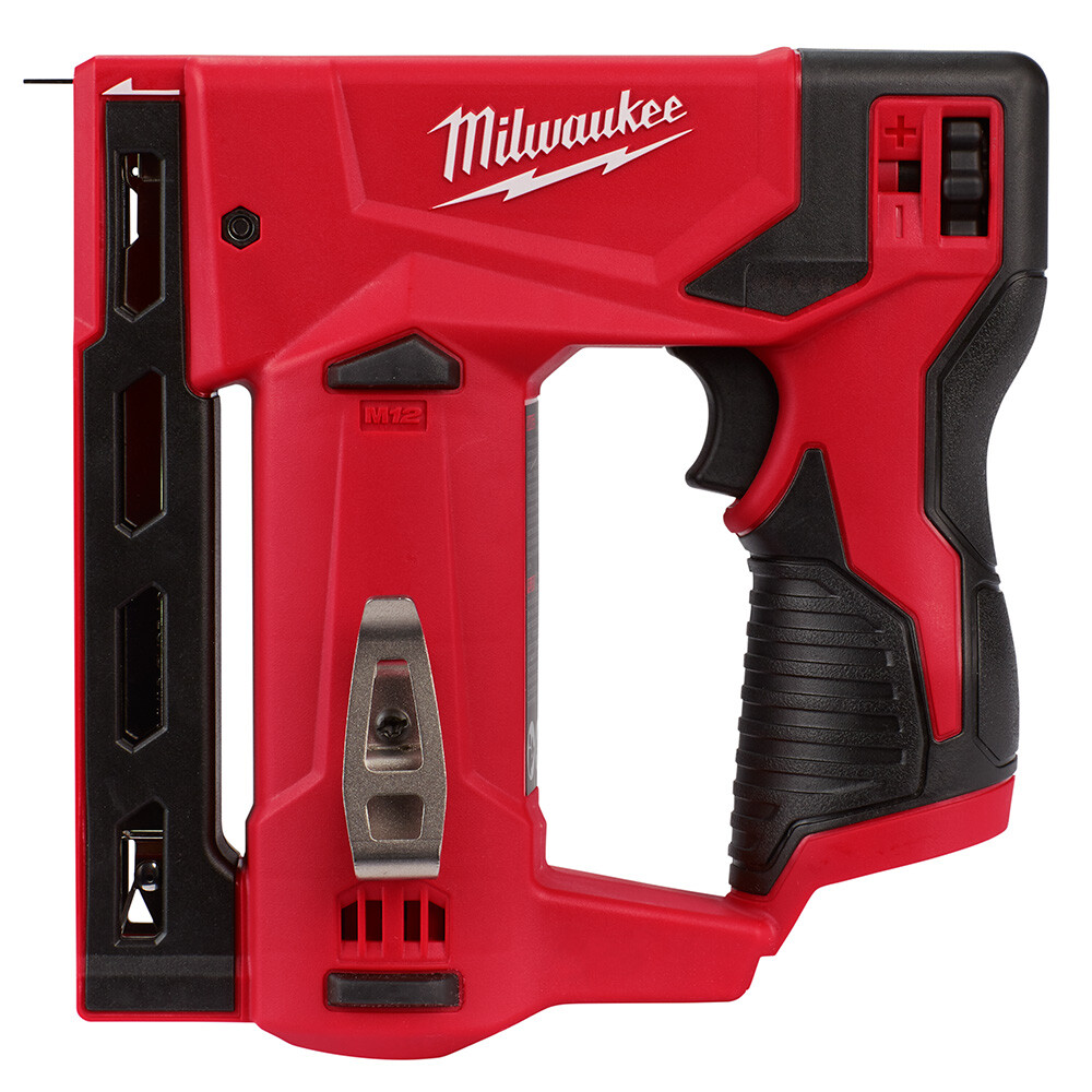 Milwaukee 2447-20 M12 RedLithium Compact Ergonomic Handle 3/8" Crown Stapler gallery