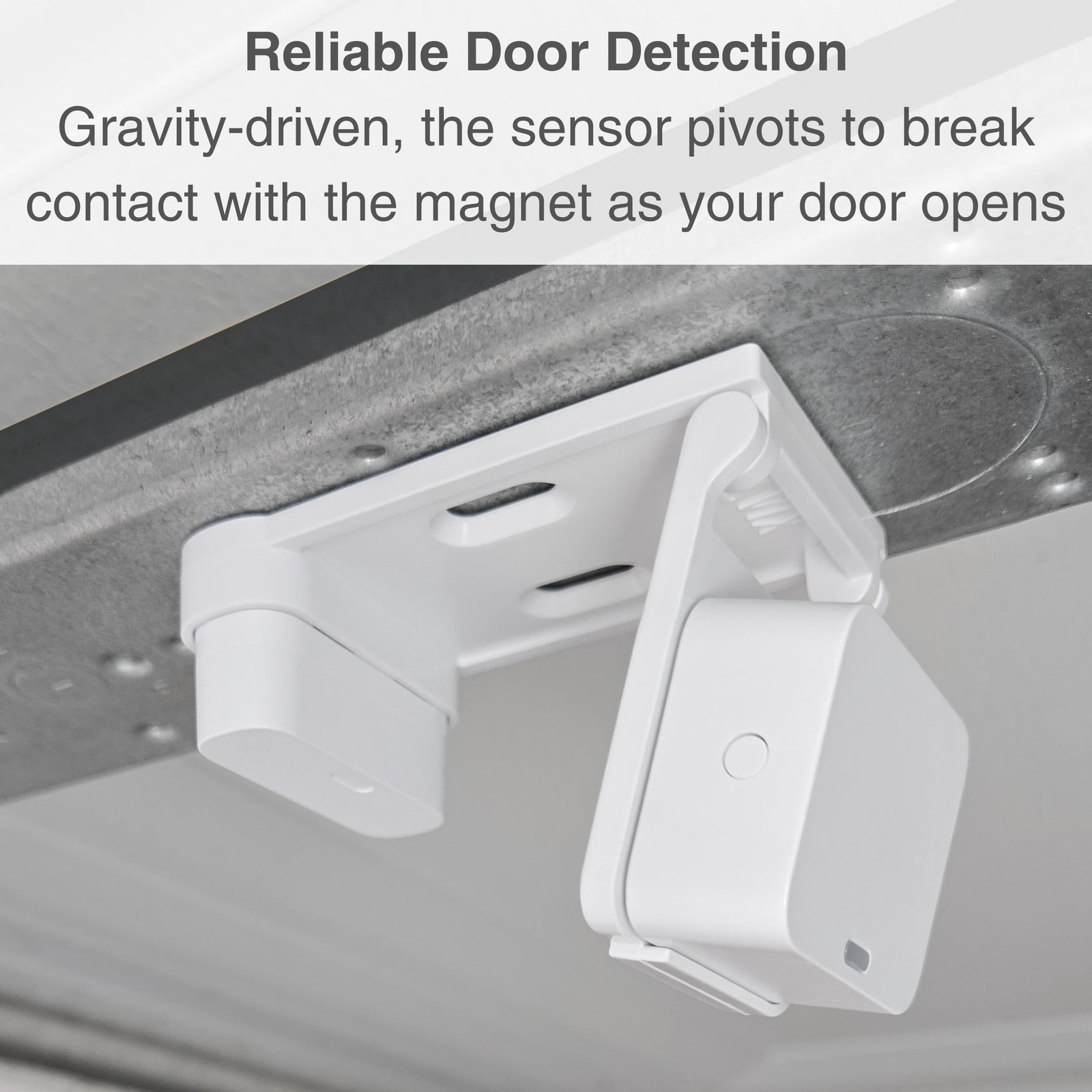 Garage Door Bracket for SimpliSafe Alarm Entry Sensors-Easy Installation gallery