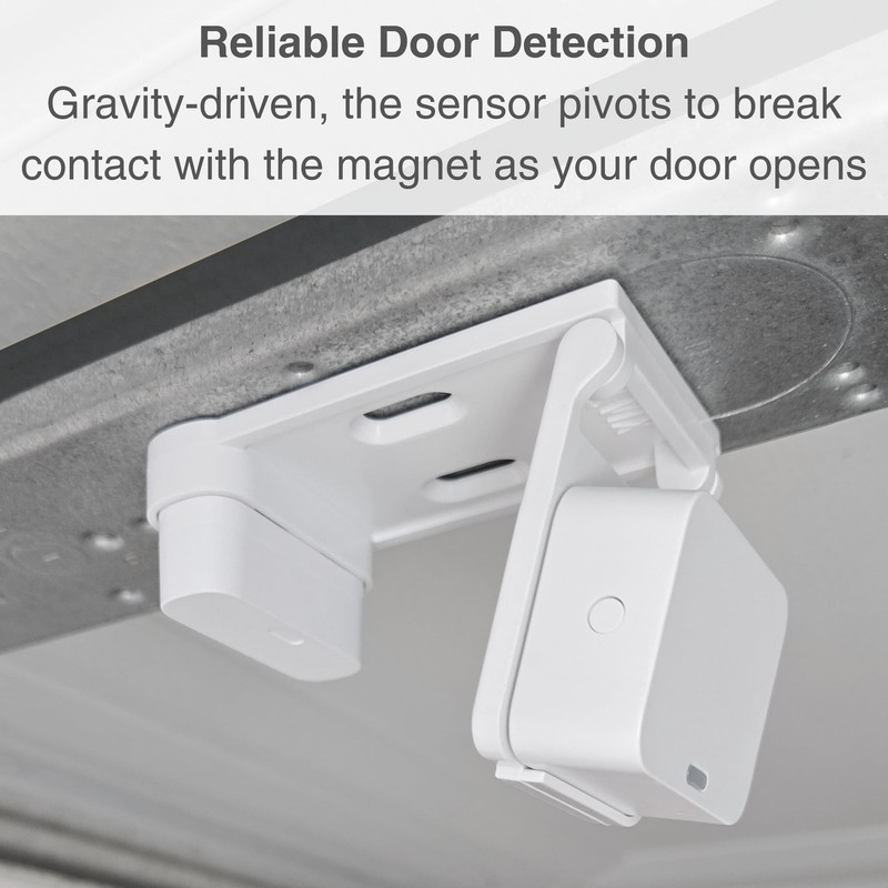 Garage Door Bracket for SimpliSafe Alarm Entry Sensors-Easy Installation gallery