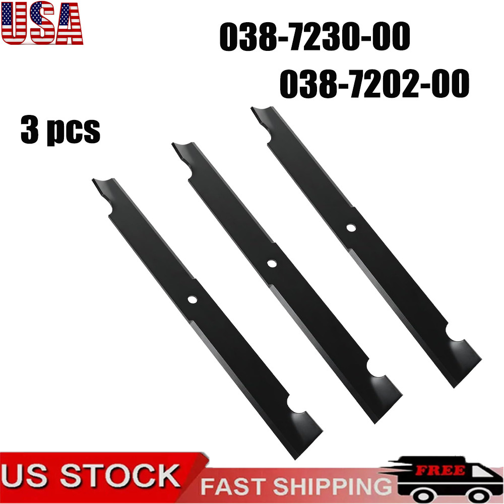 (3) Lawn Mower Blades Fits Bad Boy Models 038-7220-00, 038-7230-00 gallery