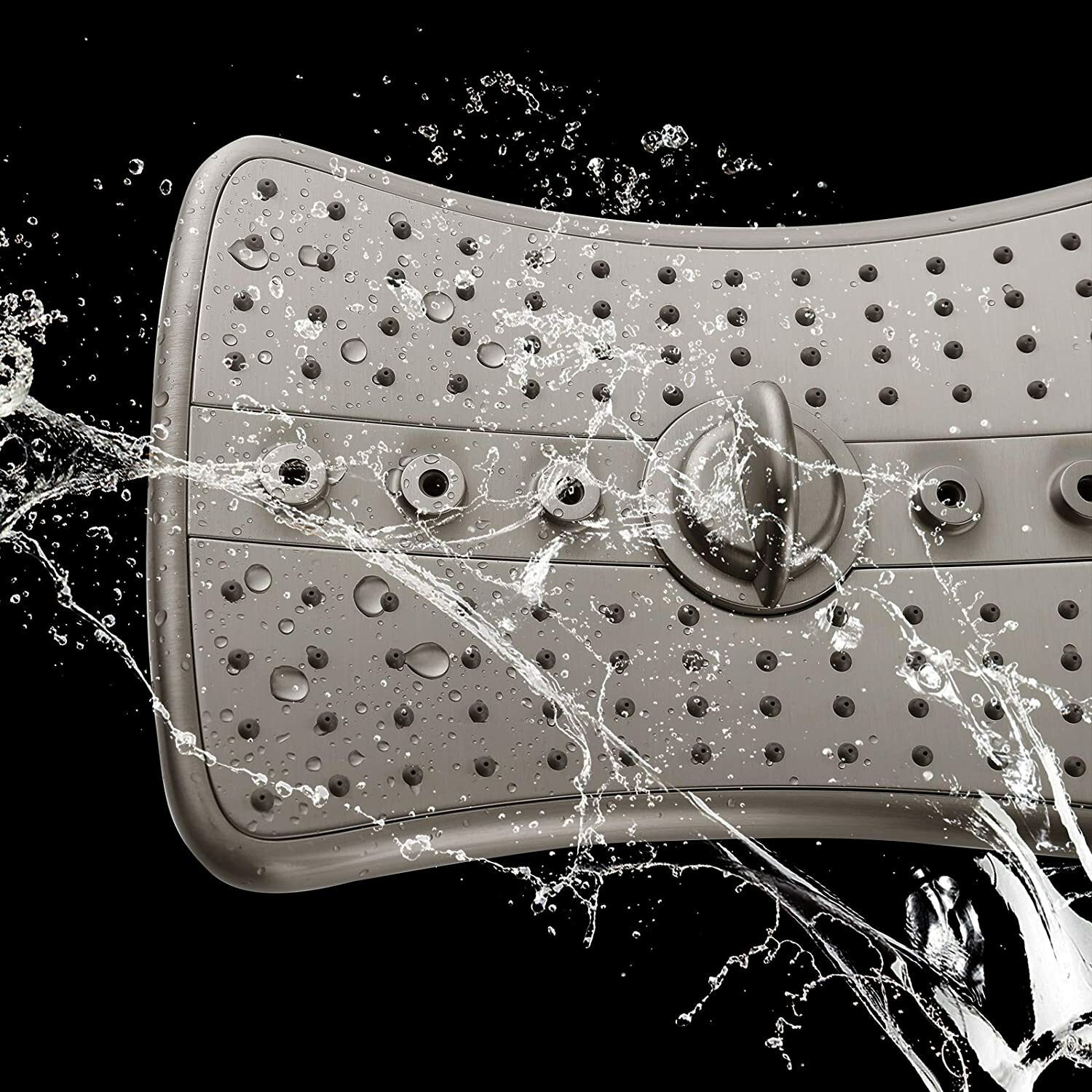 New Bright Showers Shower Heads Combo Premium Version Brushed Nickel PSS3919-22 gallery