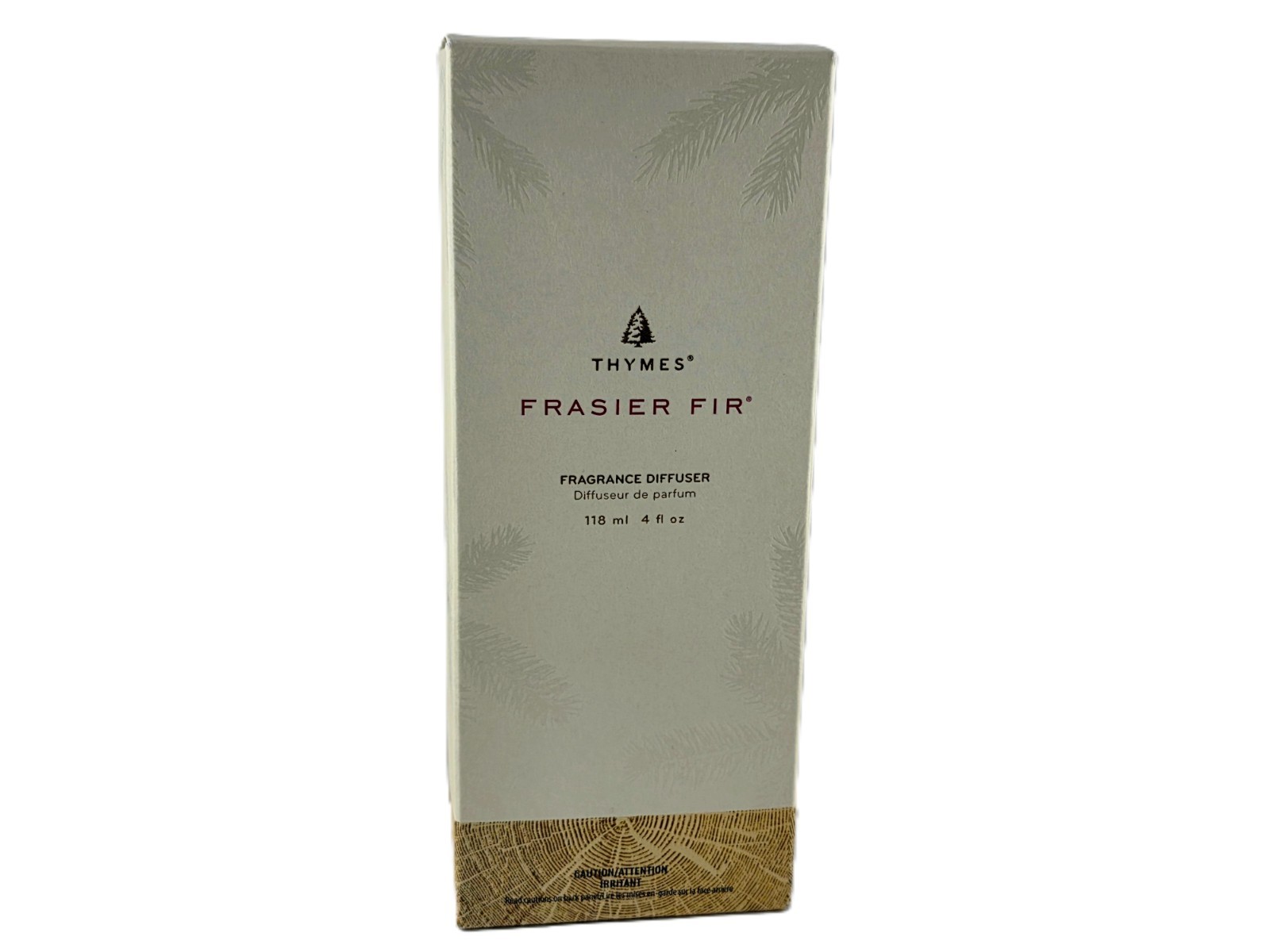 THYMES Frasier Fir Fragrance Diffuser Set with Wood Reeds 4 oz New in Box gallery