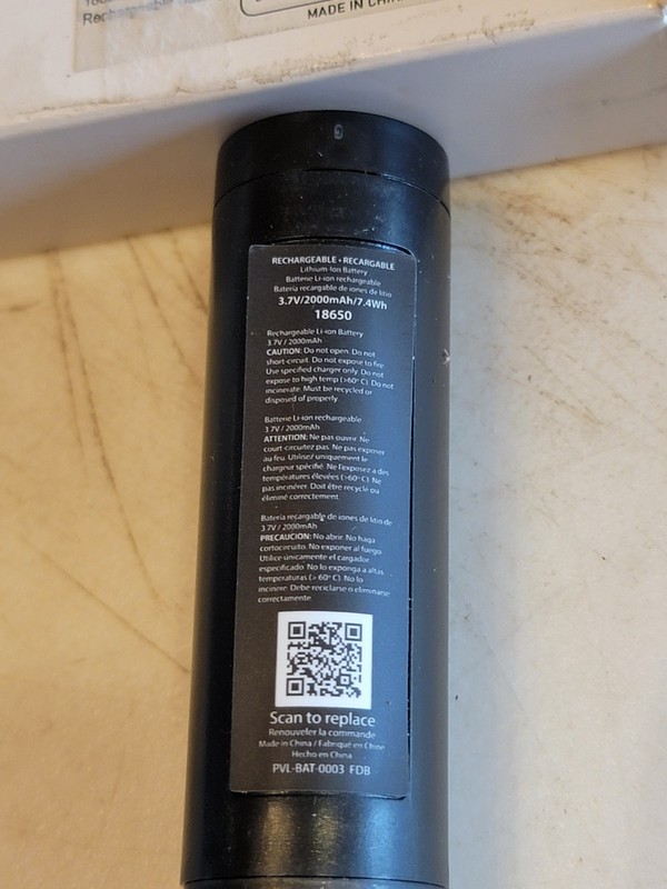 Husky Rechargeable Battery 18650 2000 mAh 3.7v, PVL-BAT-0003. gallery