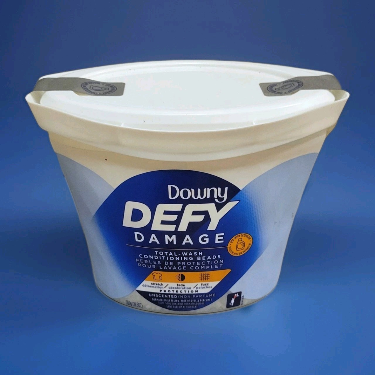 Downy Defy Damage Total Wash Conditioning Beads Unscented 19.5oz Brand New gallery