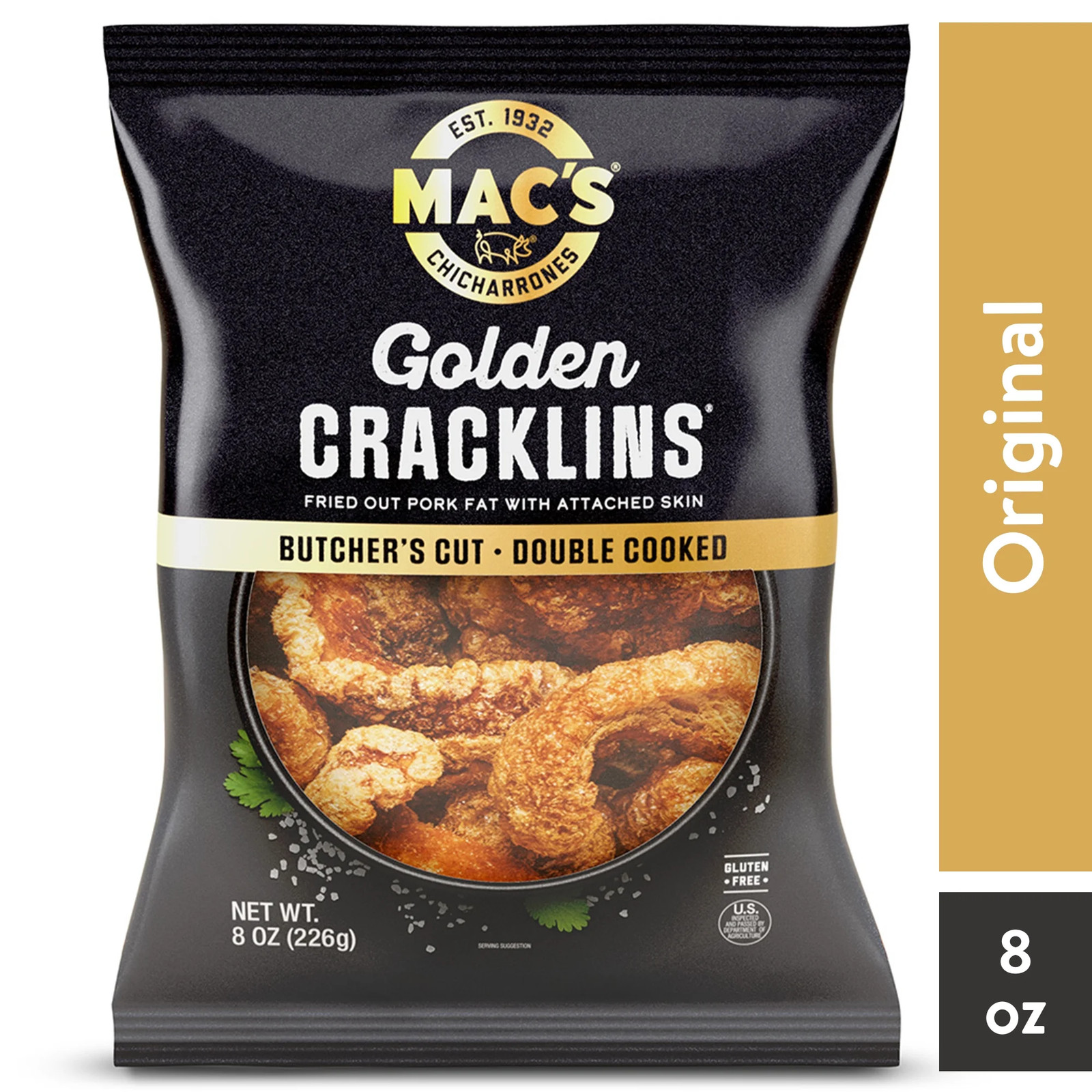 Golden Pork Cracklins Fried Pork Fat with Skin gallery