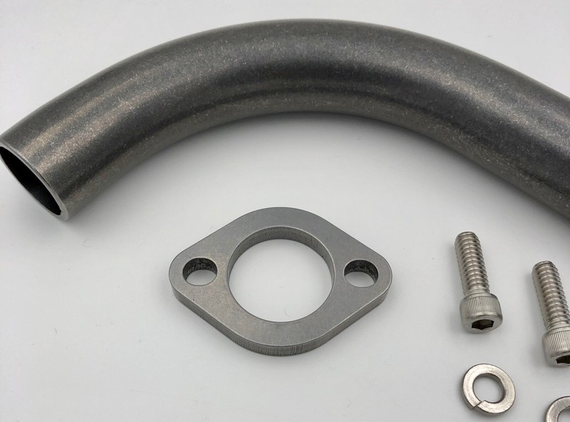 BRIGGS & STRATTON 5 - 6.5 HP DIY CUSTOM EXHAUST KIT GENERATOR GO KART MINIBIKE gallery