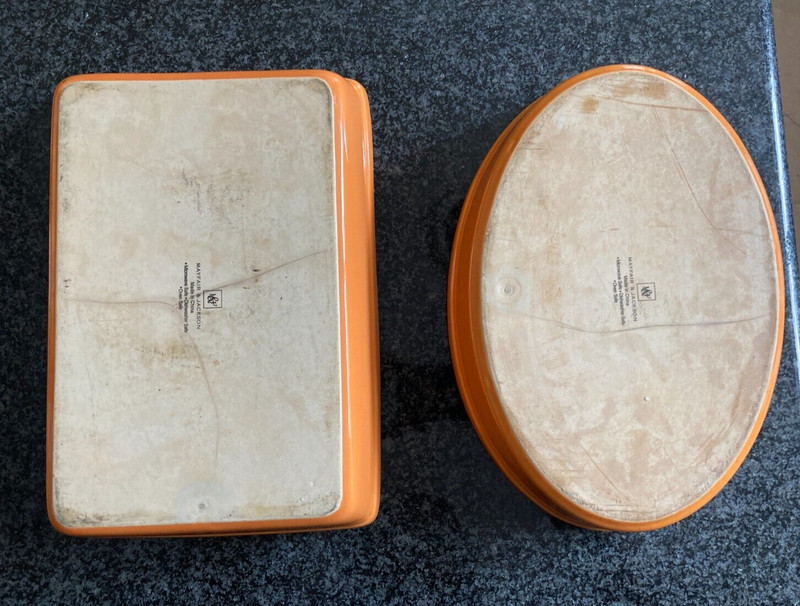 Mayfair & Jackson Oval & Rectangle Casserole Dishes 1 of each gallery