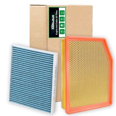 Cabin & Engine Air Filter Set Fits Compatible with Silverado Suburban 2021-20…