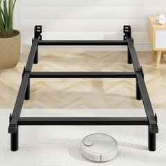 Twin Bed Frame, 7 Inch Basics Metal Bed Frame, Heavy Duty 9-Leg Base for Box …