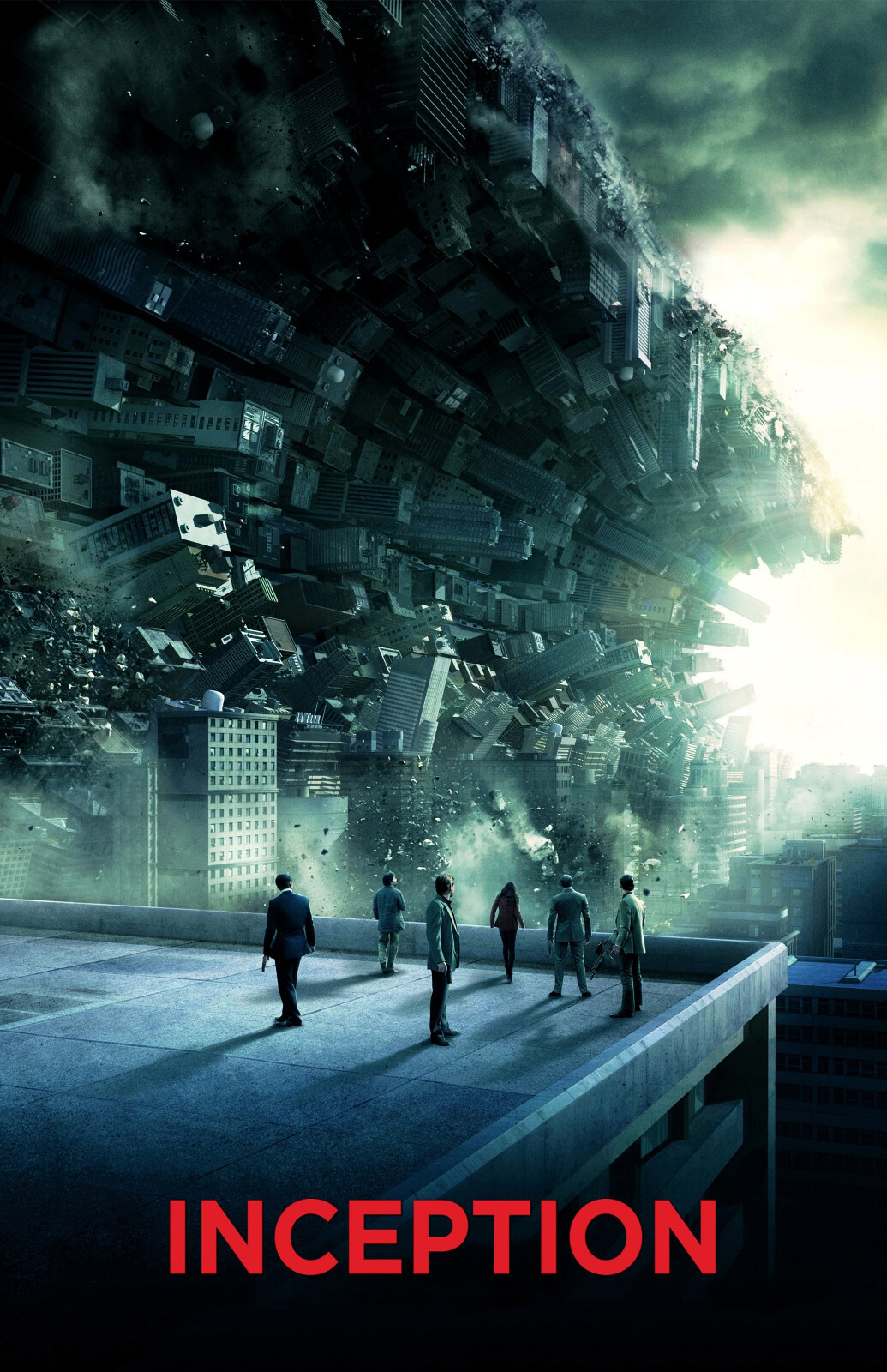 AA2124 Inception Film By Christopher Nolan 2010 City Movie Poster 11x17 gallery