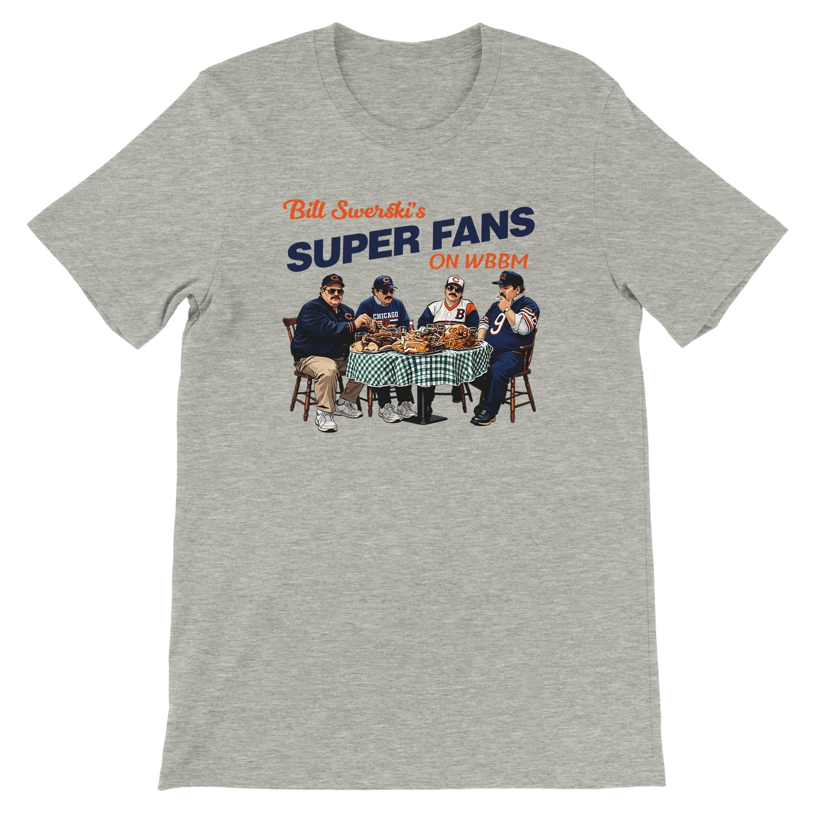 Bill Swerski's Super Fans On WBBM Chicago - Classic SNL Skit T-shirt gallery