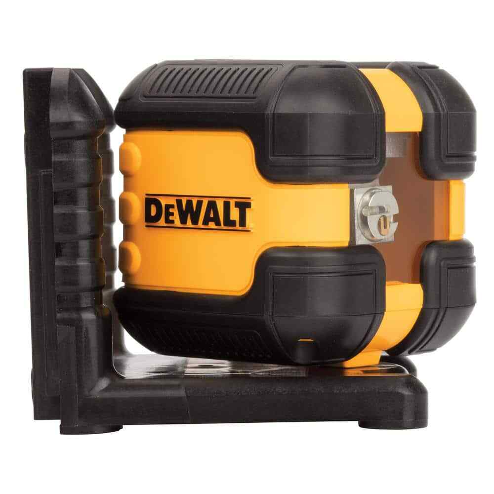 DEWALT 40 ft. Red Self-Leveling Cross Line Laser Level with (2)AA Batteries&Case gallery