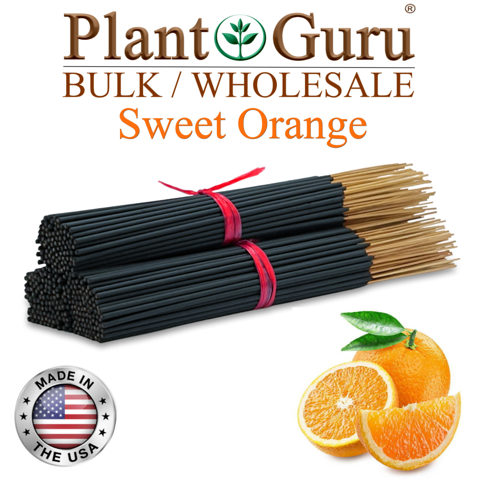 SWEET ORANGE Incense Sticks 11" Bulk Pack Wholesale Hand Dipped Lot gallery