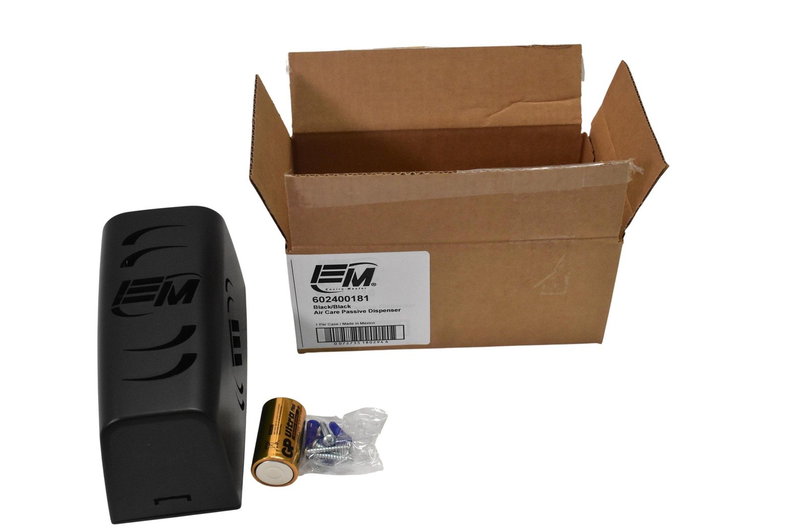 Enviro-Master Air Care Passive Dispenser Black Battery Powered MPN 602400181 gallery