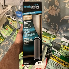 Hoover Vacuum Filter FRESH SOLUTIONS Allergen Filtration Twin Chamber BRAND NEW
