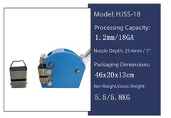 Metal Edge-pressing Machine; Sheet Metal Shrinking and Stretching Device