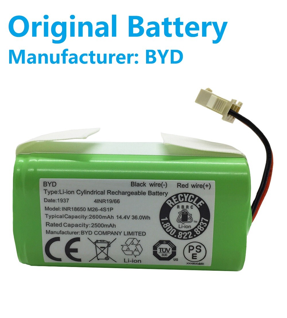 Ecovacs Deebot N79, N79S, N79SE, 500, DN622, Deebot 661 Replacement Battery gallery