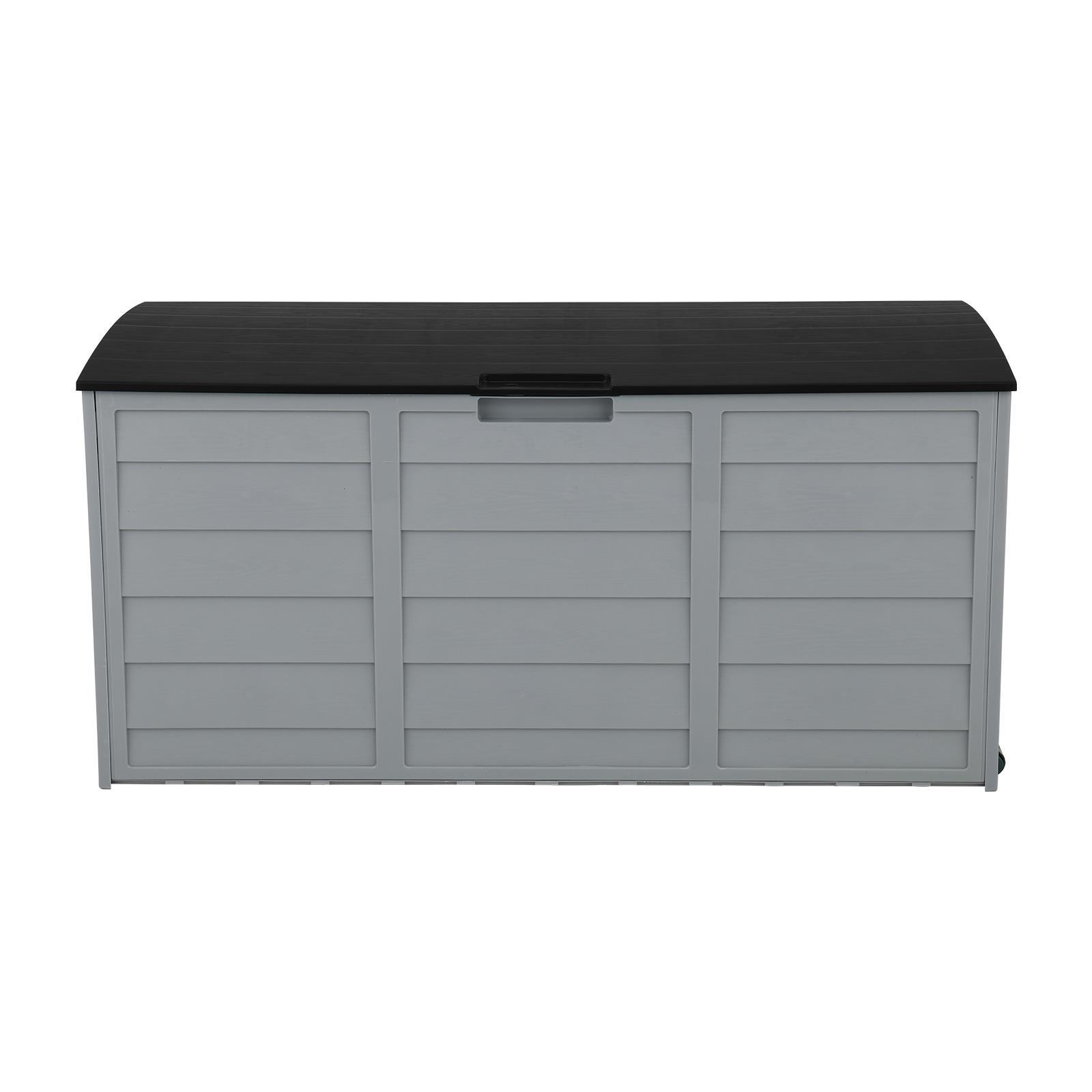 Outdoor Storage Deck Box Large Chest Bin Patio Garden 75-Gal Container gallery