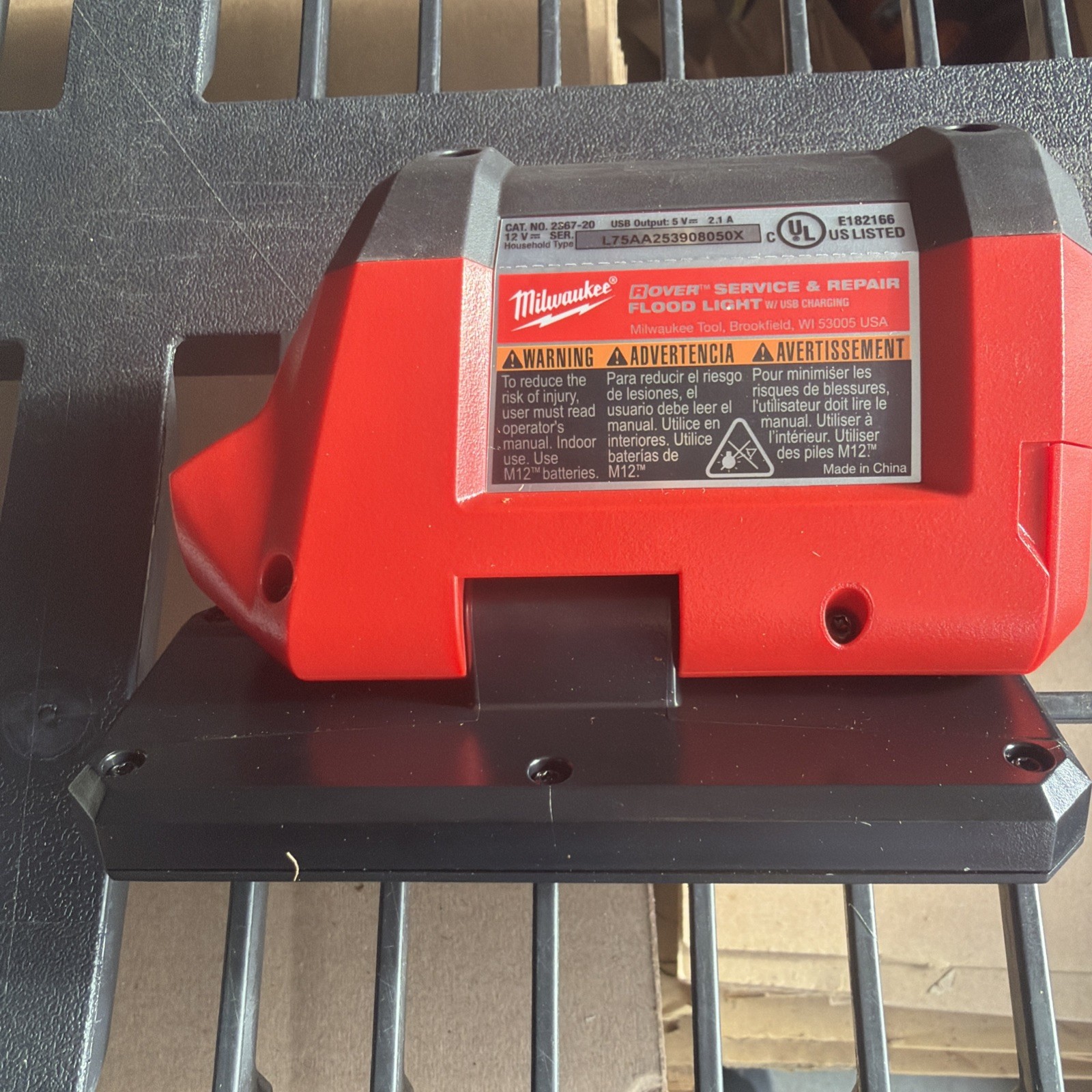 NEW Milwaukee 2367-20 M12 Rover Service & Repair Flood Light with USB Charging gallery