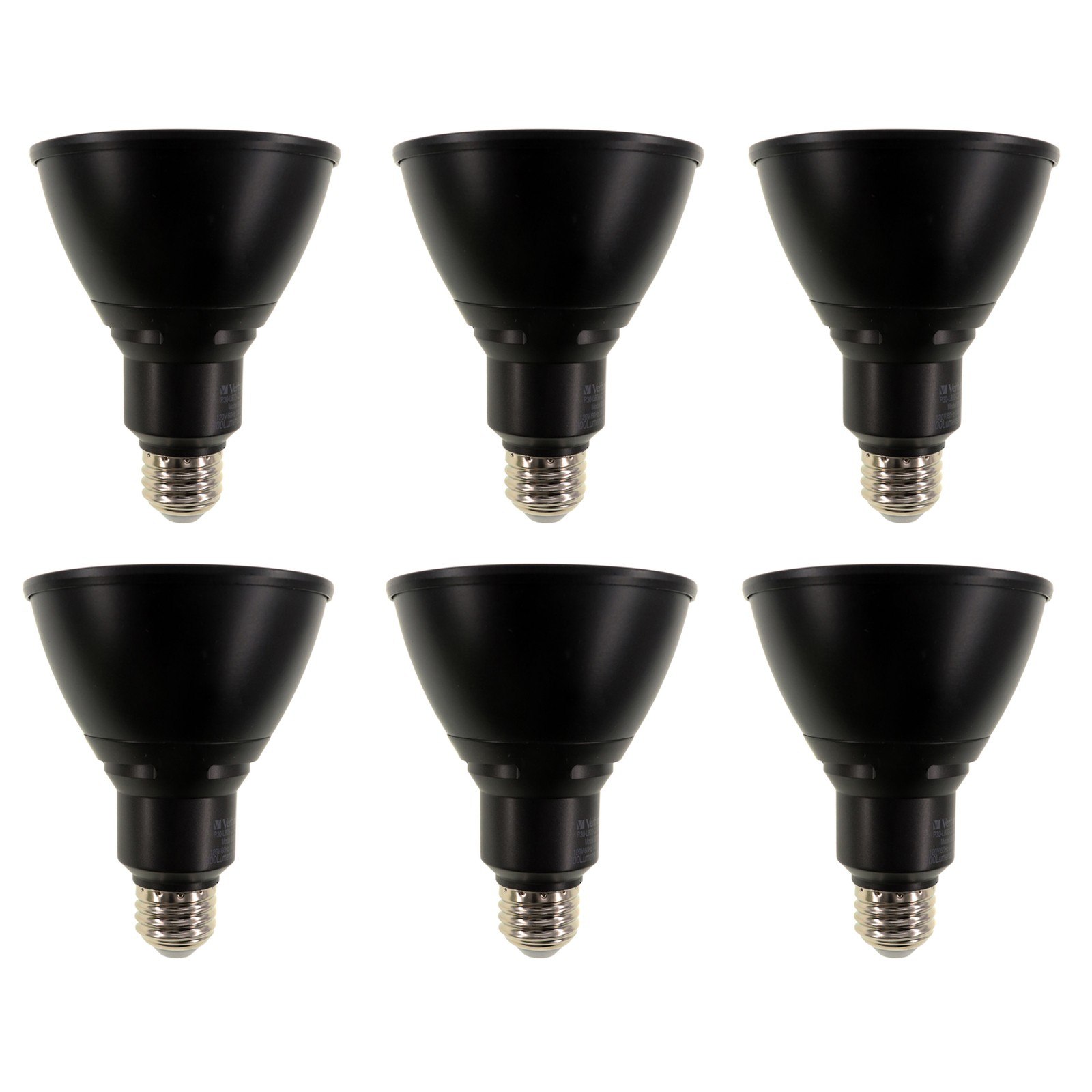 VERBATIM 99566 DIMMABLE PAR30 LED BULB, 120V, E26, 11W, 800LM, 2700K (6-PACK) gallery