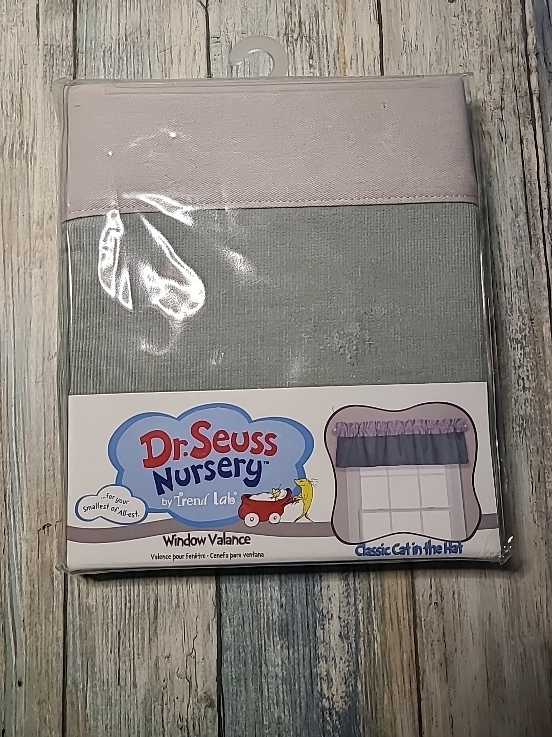 Dr. Seuss Window Valance by Trend Lab. Classic Cat in the Hat. New in Package. gallery