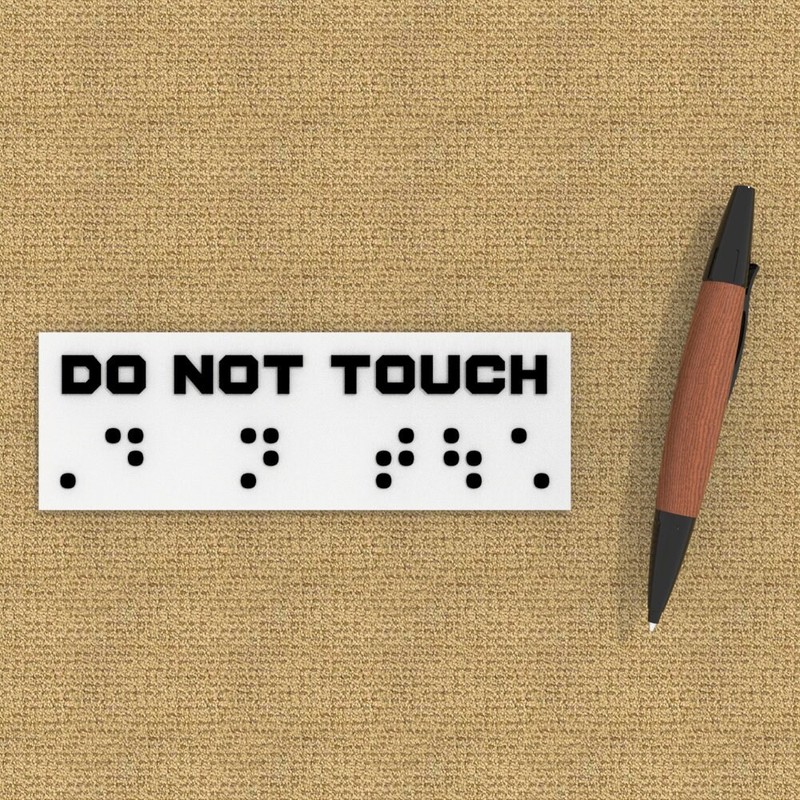 Sign | Do Not Touch gallery