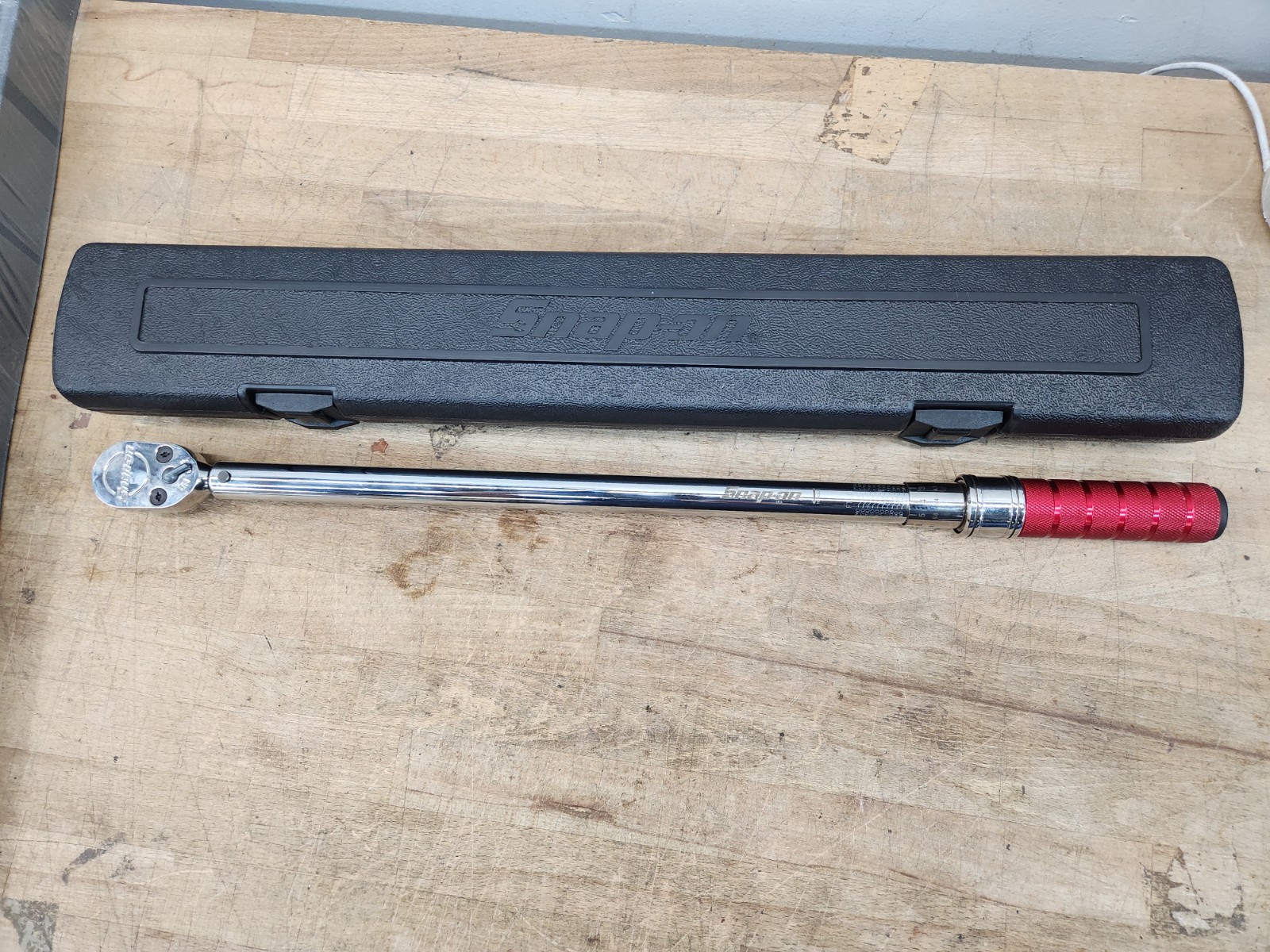 Snap On QE3R250R 1/2” Dr Adjustable Click Type Micro Torque Wrench gallery