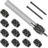 Eeekit 13PCS Rotary Spot Weld Cutter 3/8", HSS Spot Weld Removal Tool, Double Si gallery