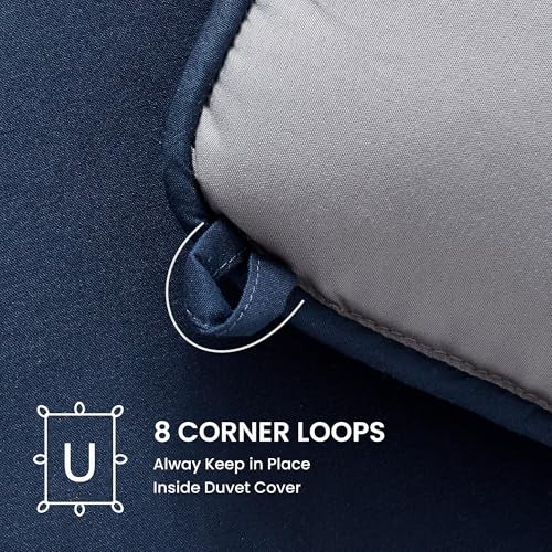 SLEEP ZONE Reversible King Size Cooling Comforter, Super Soft Bedding Duvet Down gallery
