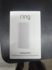Ring Chime Pro Wi-Fi Extender for Smart Doorbell-White (8AC1PZ-0EN0)*BRAND NEW*